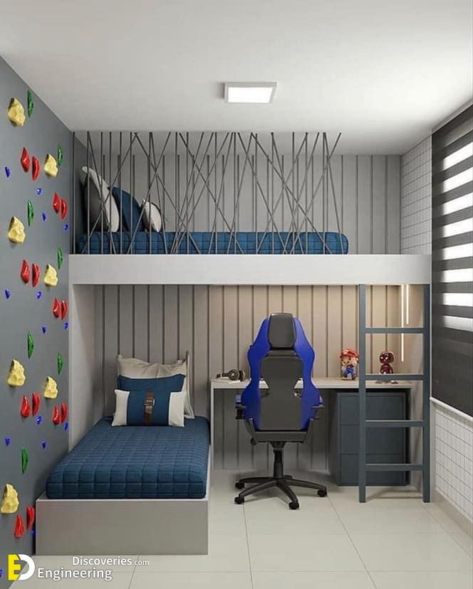 Modern Loft Bedroom Set