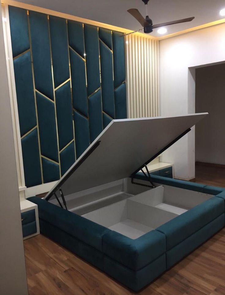 Modern Hydraulic Storage Bed