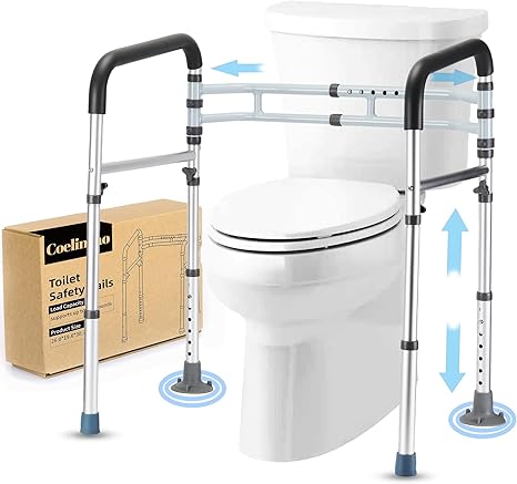 Toilet Seat Safety Rail