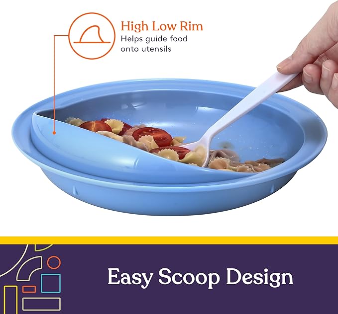 Adaptive Spill-Proof Scoop Plates