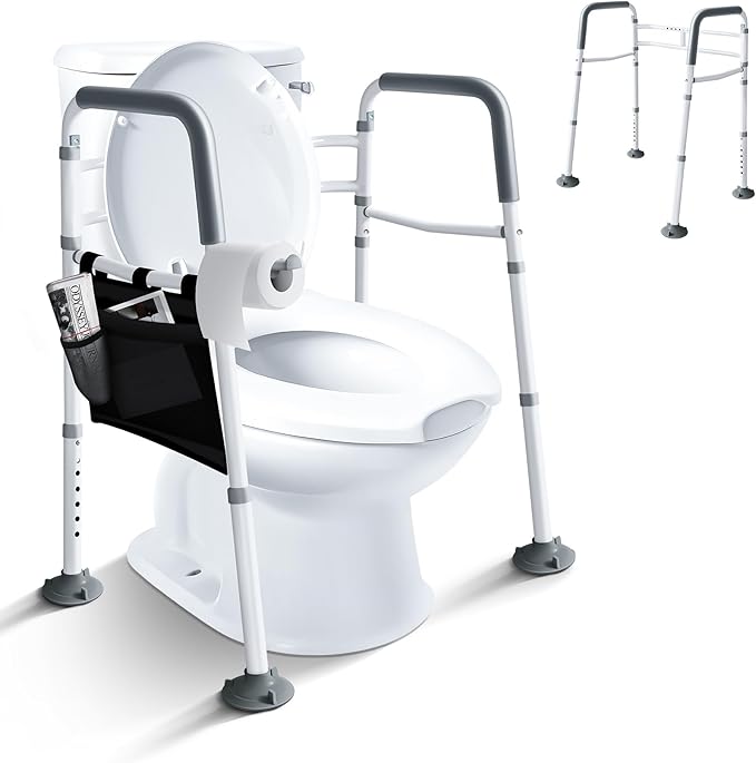 Adjustable Toilet Safety Rail
