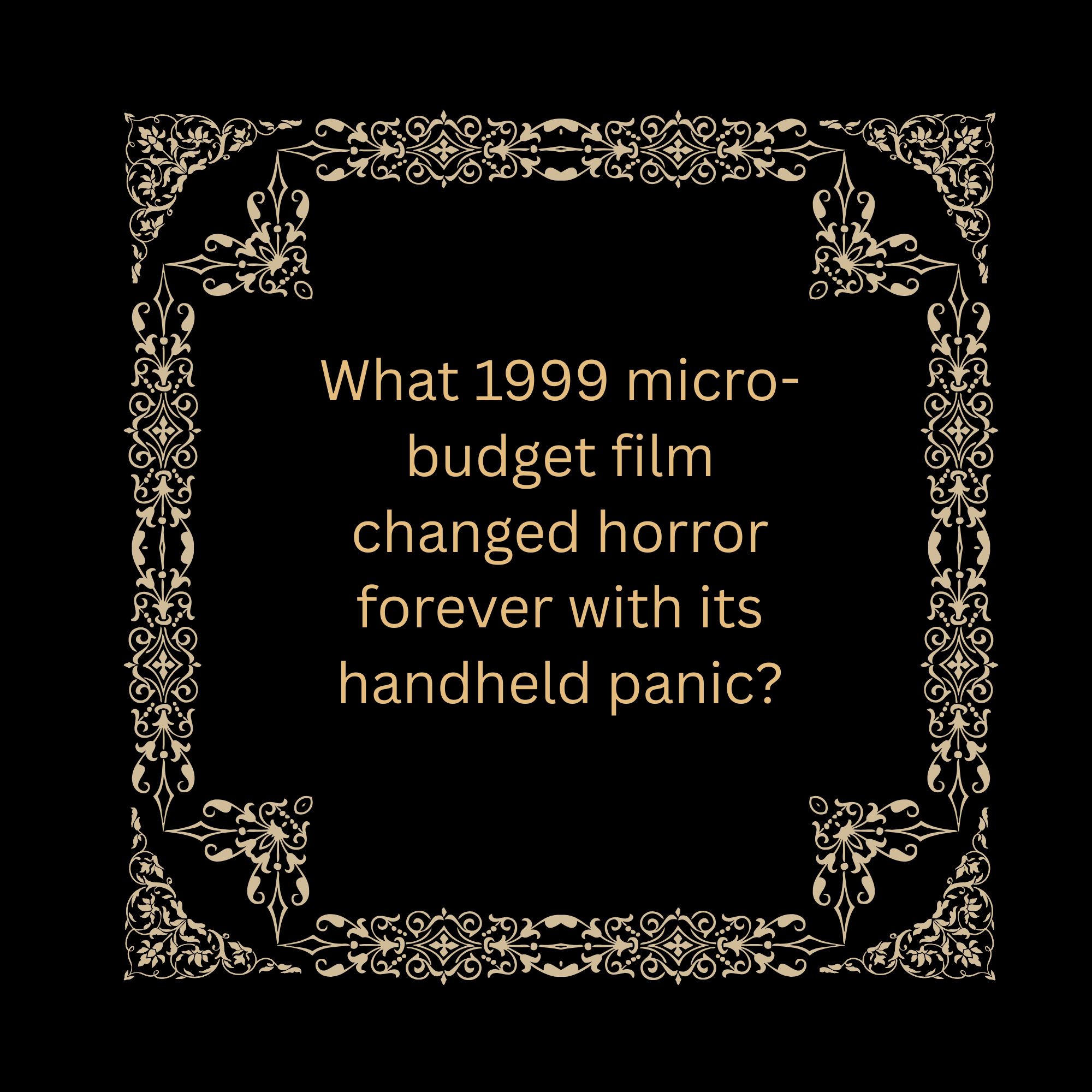 The Anthology of Cinema: Horror Trivia Game – Found Footage Edition