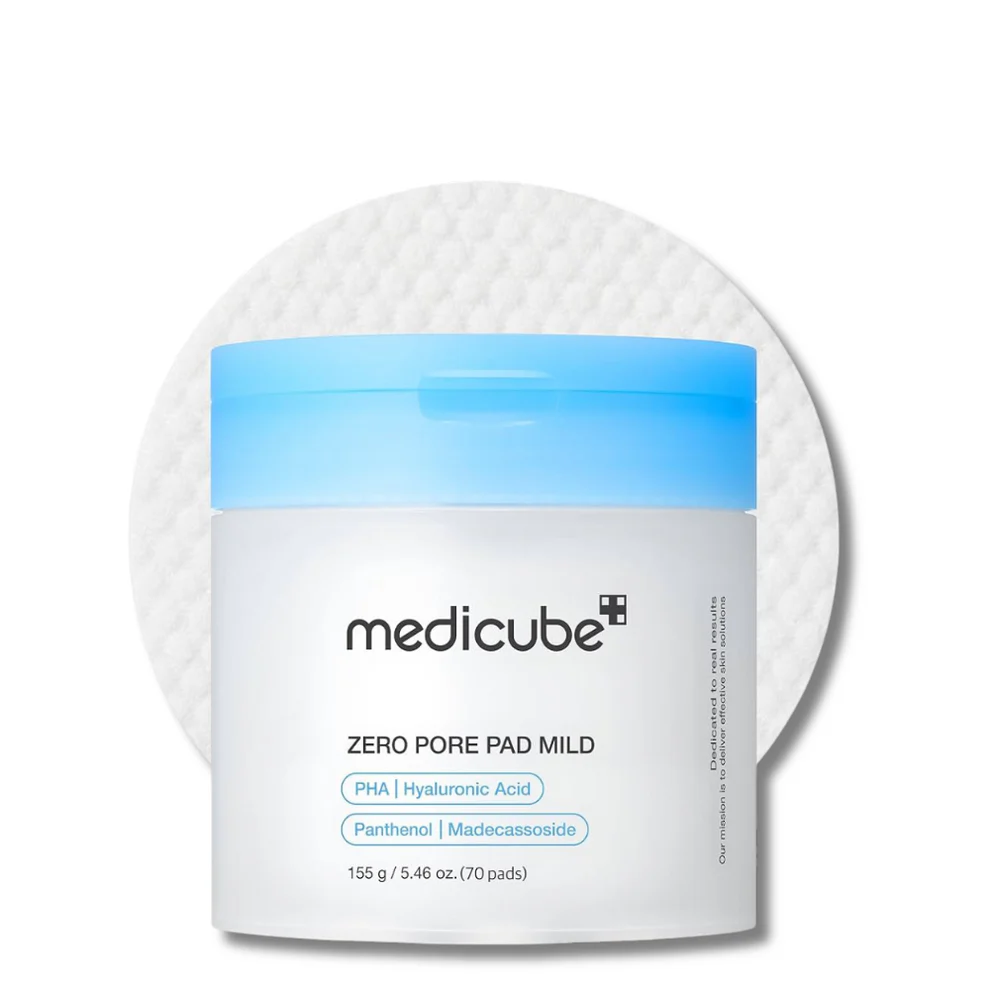 Medicube švelnūs poras mažinantys tonizuojamieji veido diskeliai 70 vnt. 