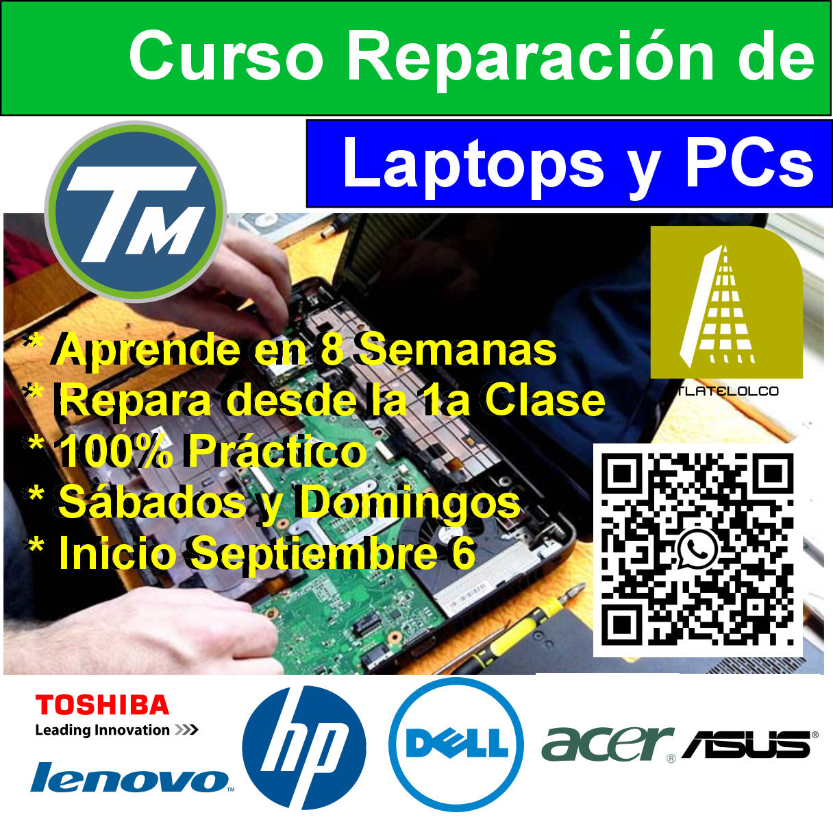Curso de Reparacion de Laptops