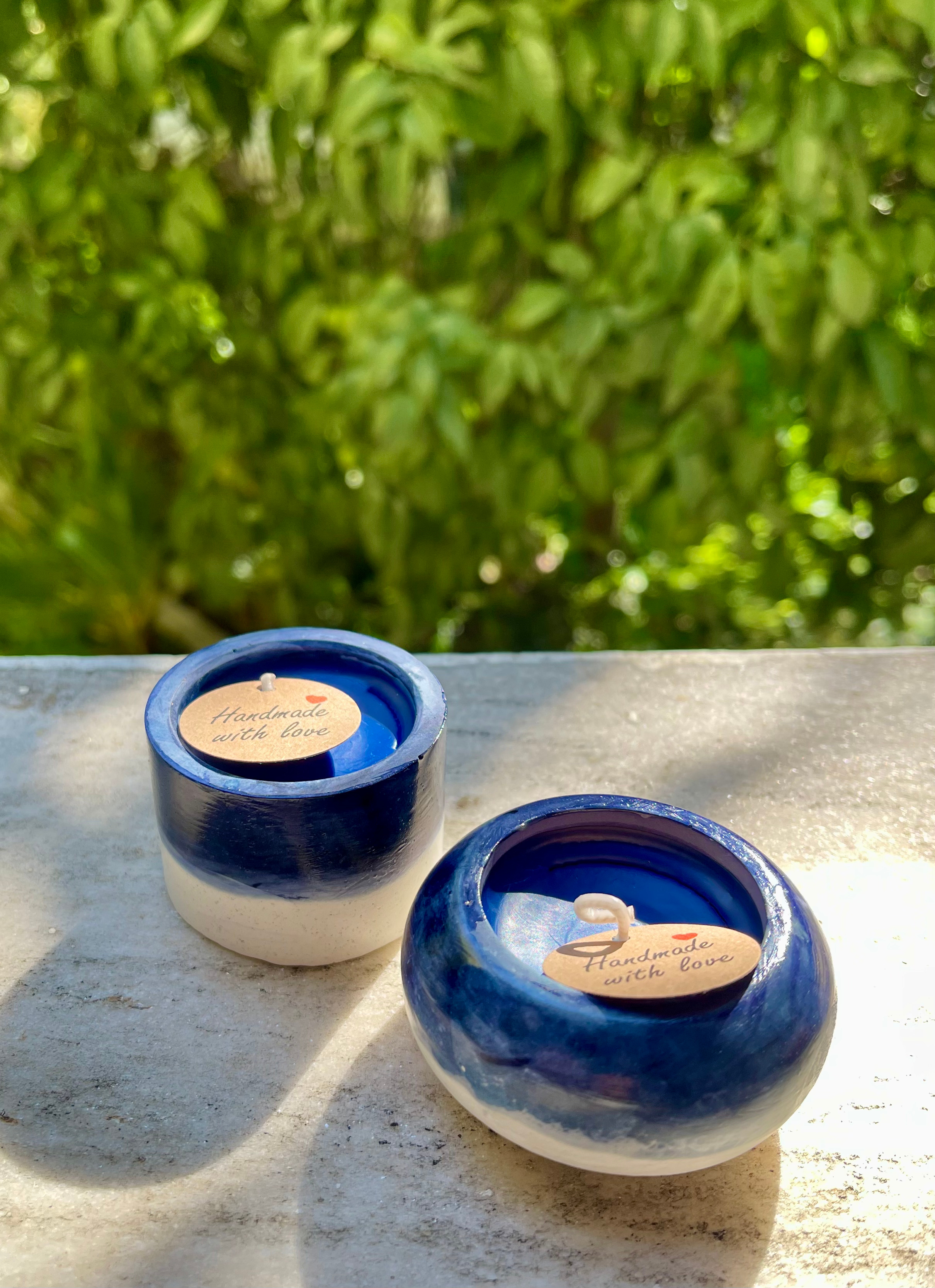 Bougies Eclats d'Indigo