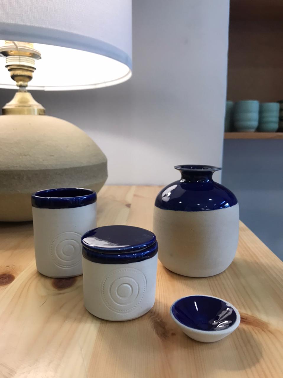 Indigo Ceramic Set