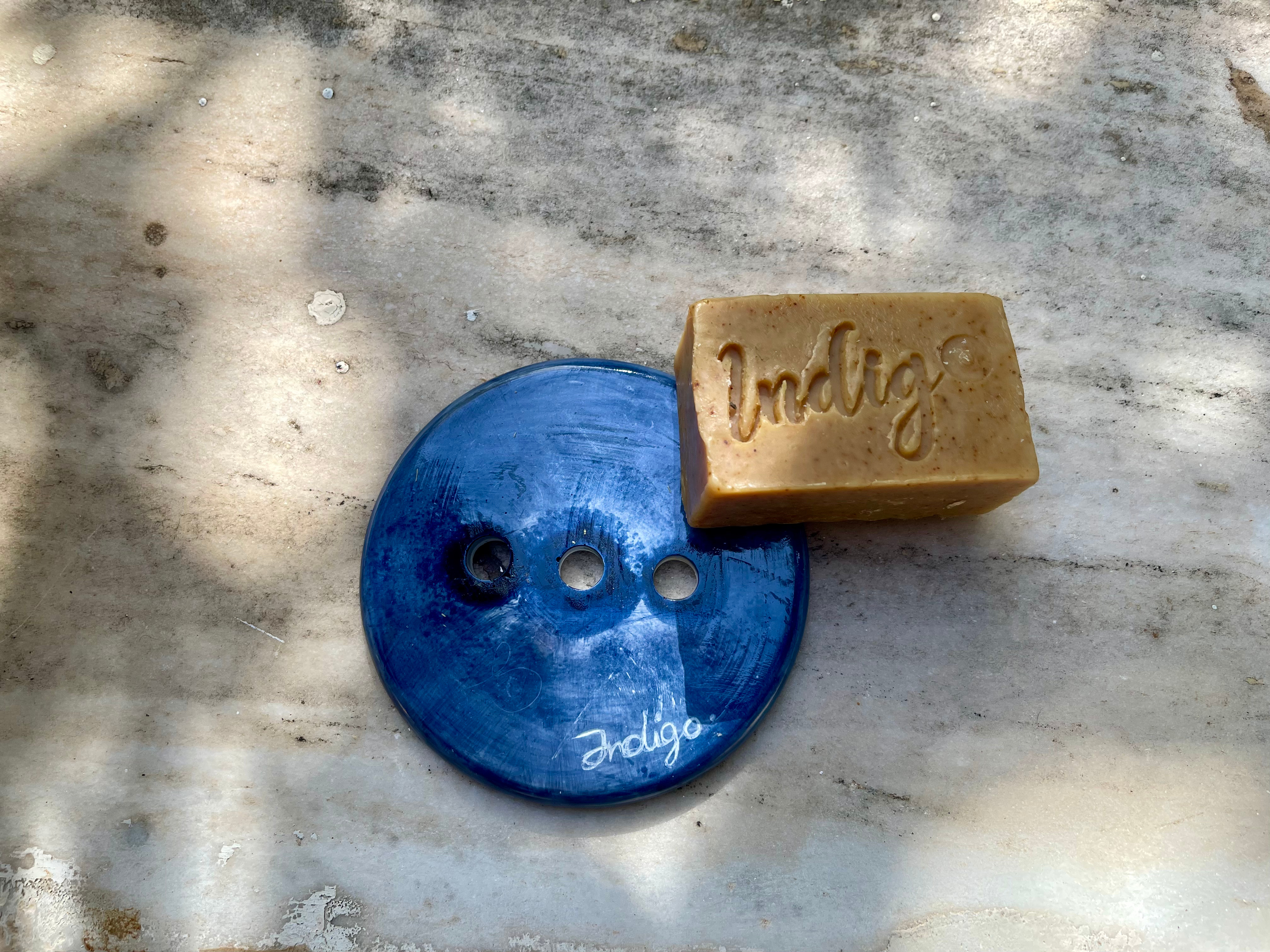 Indigo Soap Dish