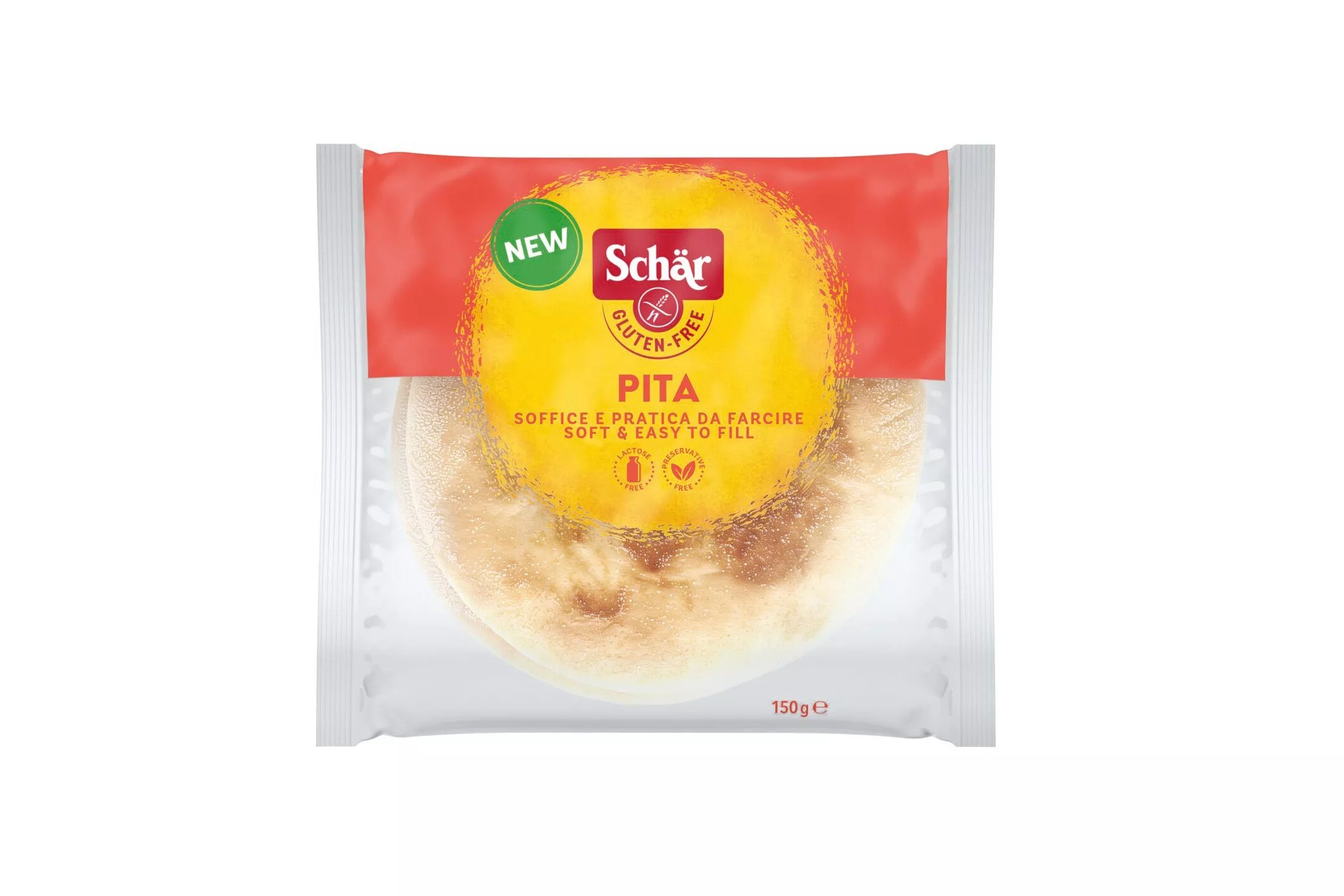 Schar Gluten Free Pitta Bread 18x50g
