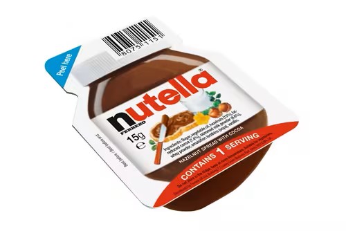 Nutella Hazelnut and Chocolate Spread Portions 120x15g
