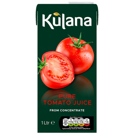 Kulana Tomato Fruit Juice 12x1ltr