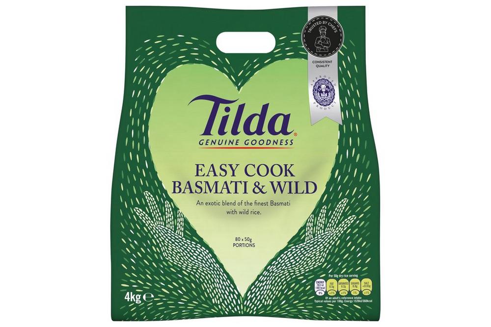 Tilda Easy Cook Basmati & Wild Rice 4kg