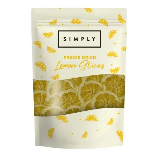 Simply Freeze Dried Lemon Slices 100g