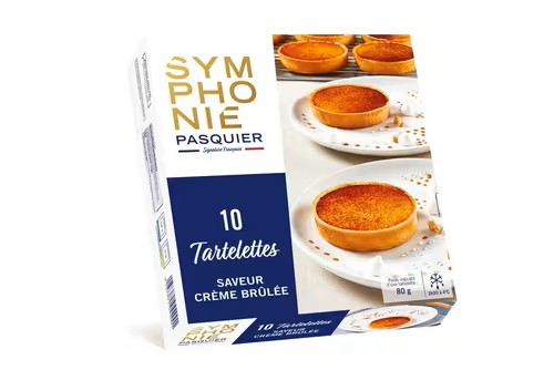 Symphonie Creme Brulee Tartelette 10x80g