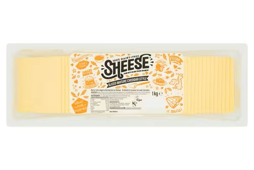 Sheese Vegan Sliced Mature 1kg
