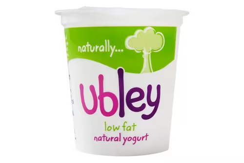 Ubley Low Fat Natural Yogurt 12x150g