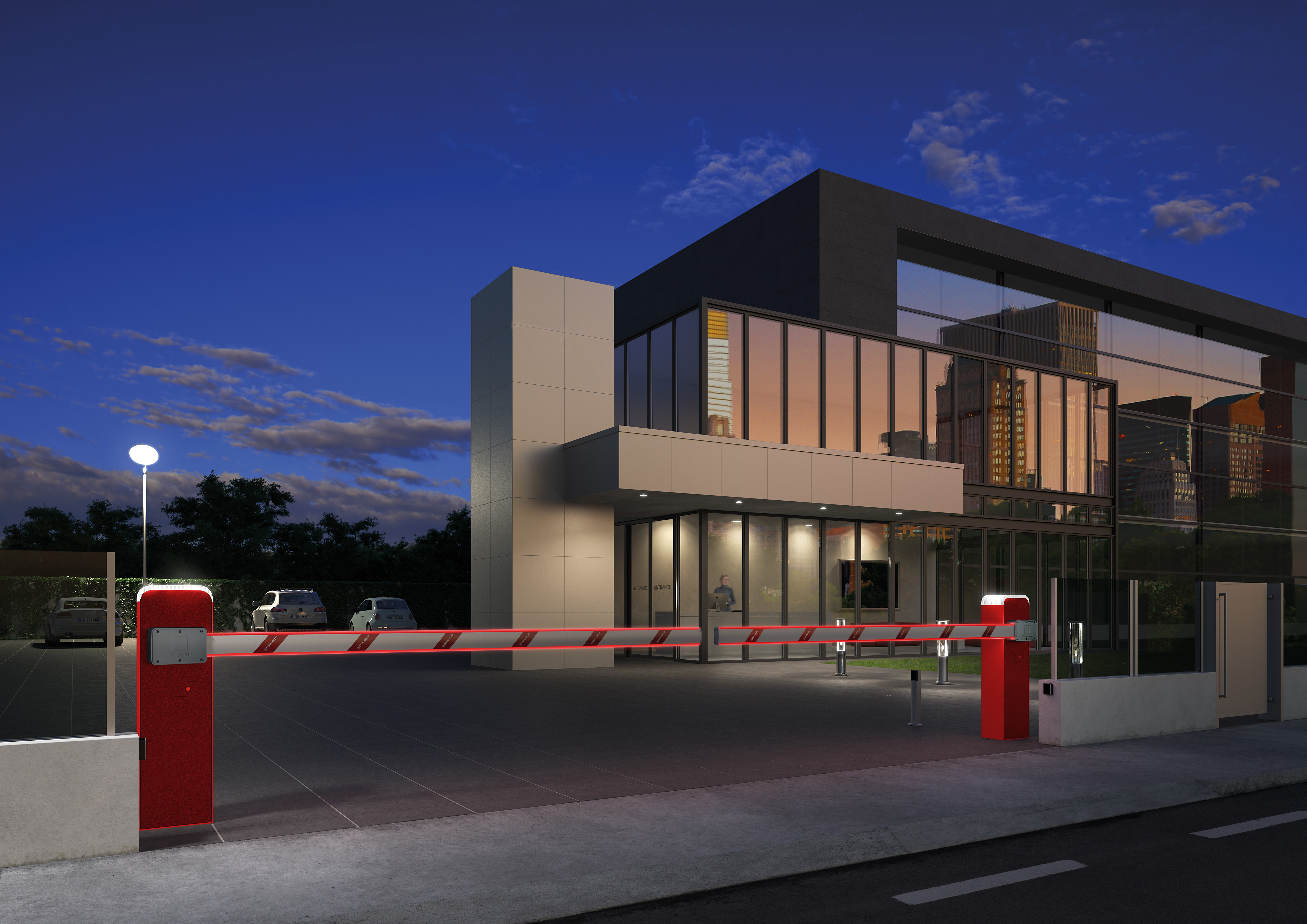 Automatic Parking Barrier Gate