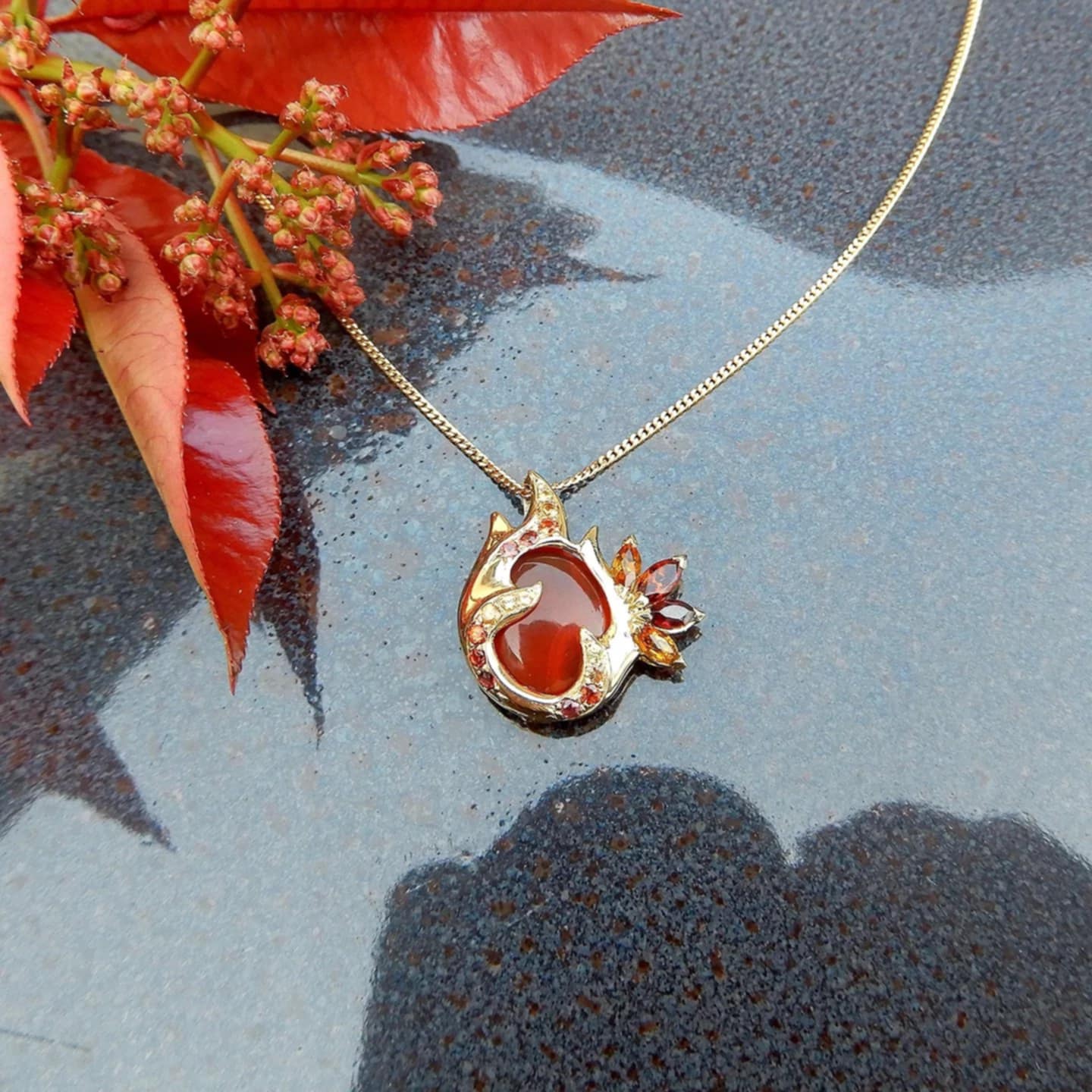 Pendentif Lys de Feu