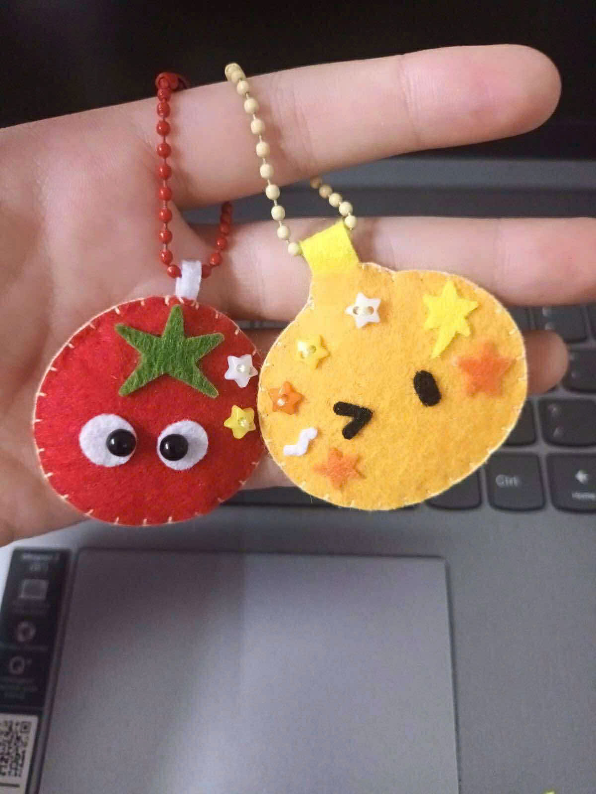 Móc khóa vải nỉ 