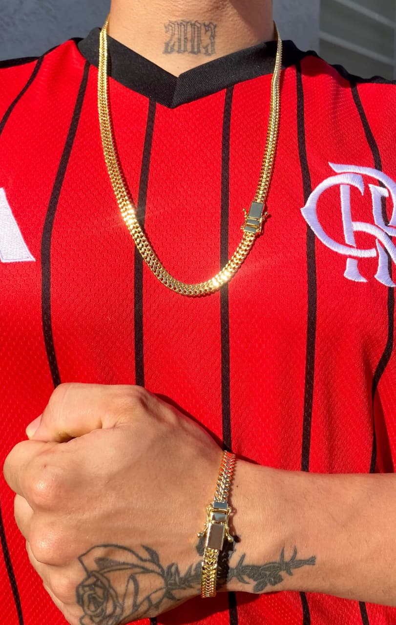 Kit Modelo Union 7mm Ouro 18k