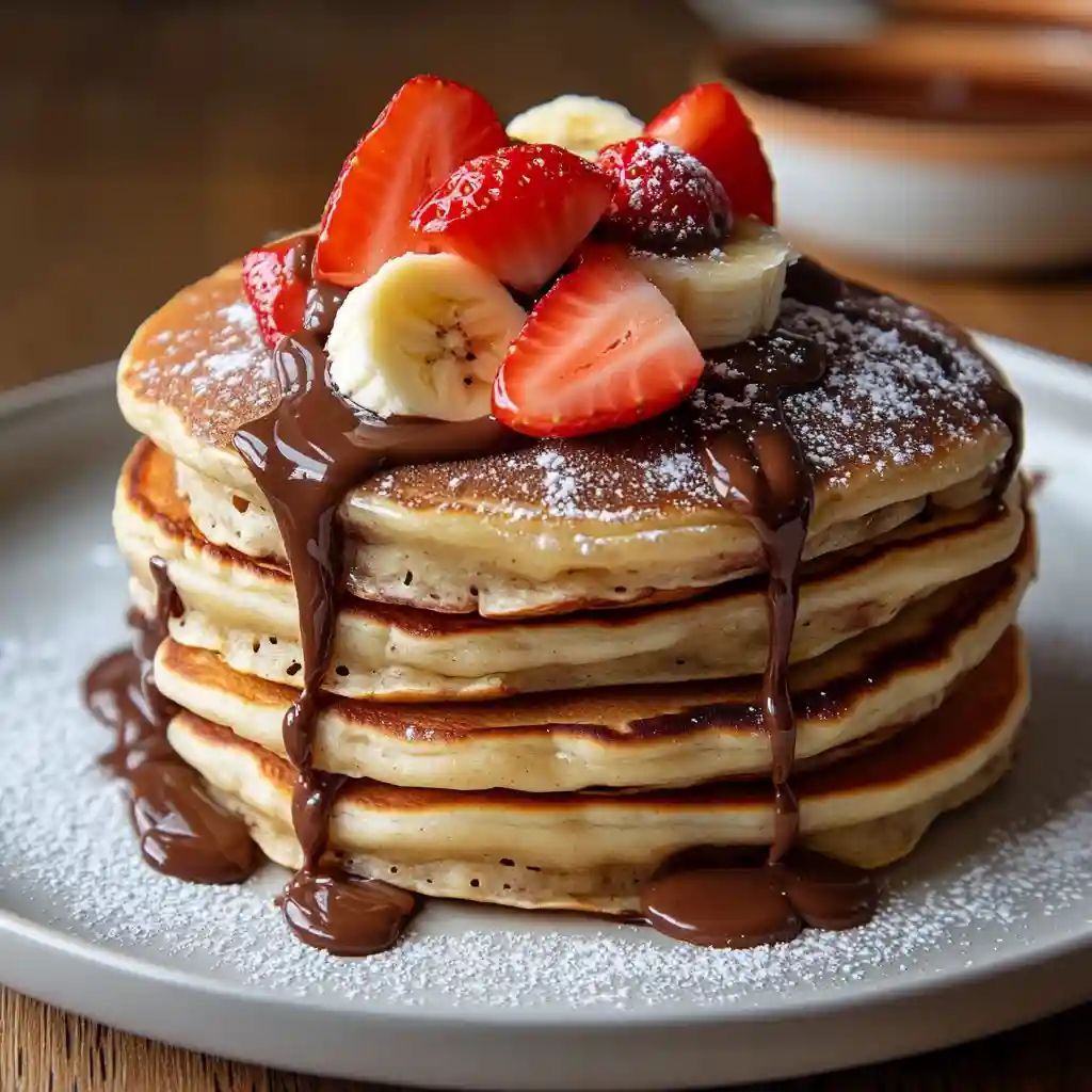 Pancakes au Nutella
