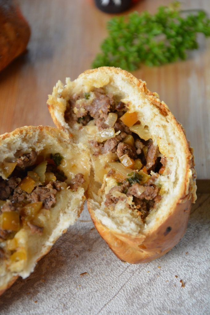 Pains farcis à la viande