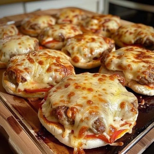 Mini pizzas viande hachée