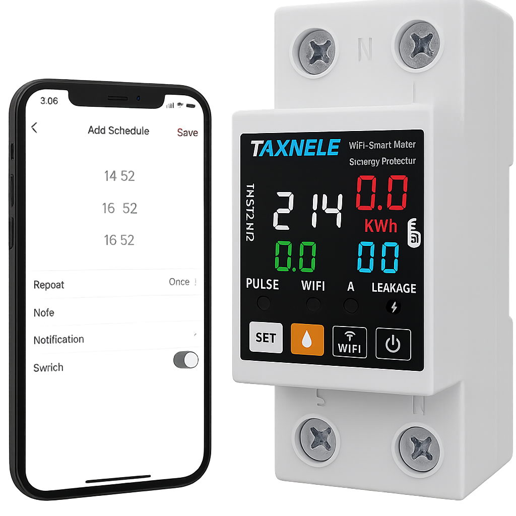 Medidor de energía inteligente Wifi