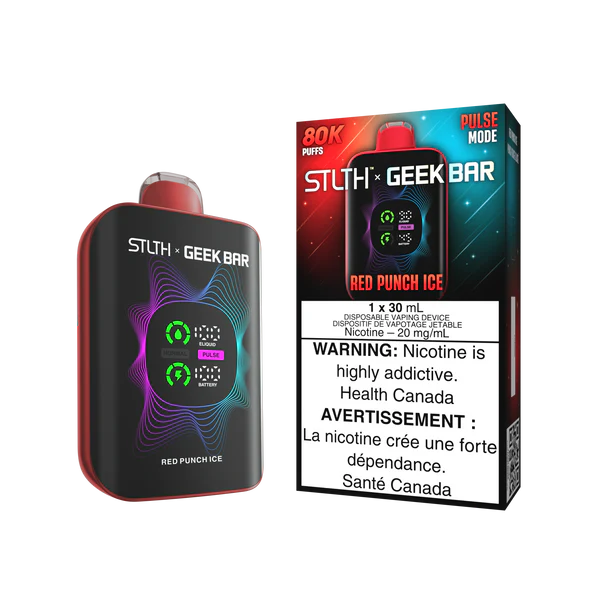STLTH X GEEKBAR Red Punch Ice