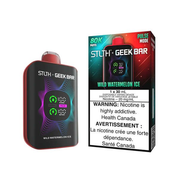 STLTH X GEEKBAR Wild Watermelon Ice
