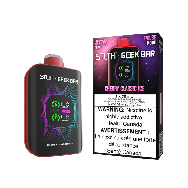 STLTH X GEEKBAR Cherry Classic Ice