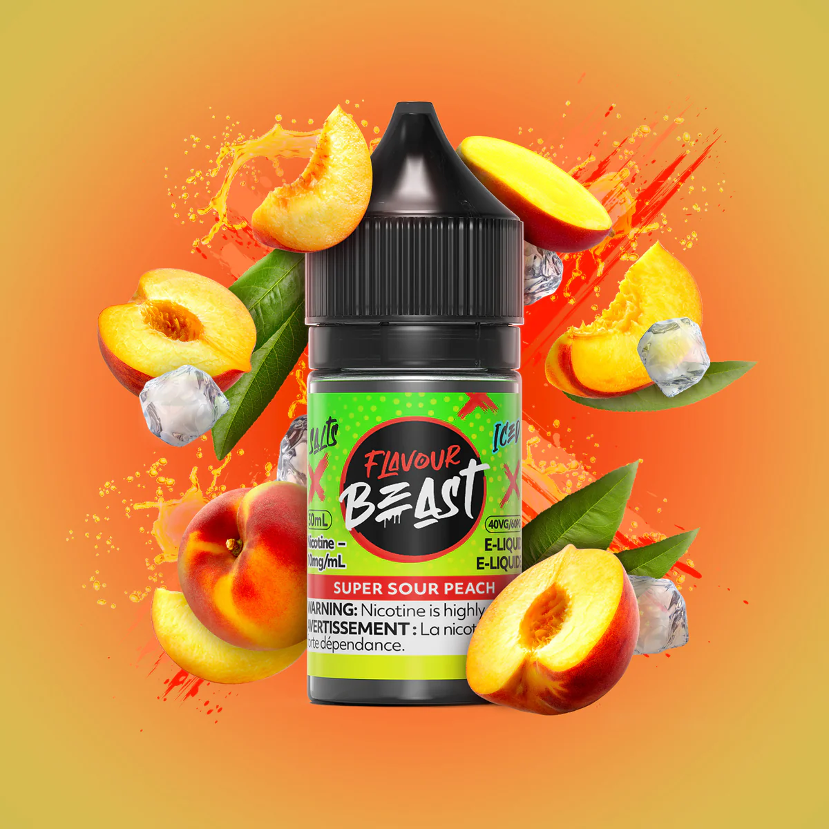 Flavour Beast Super Sour Peach E-Liquid