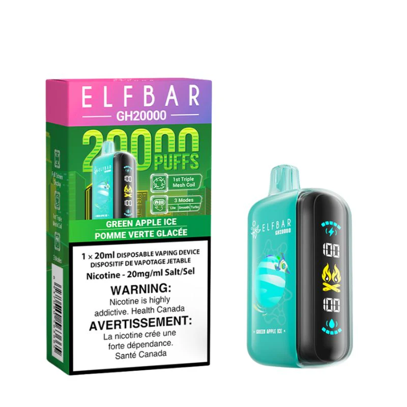 ElfBar 20K Green Apple Ice 