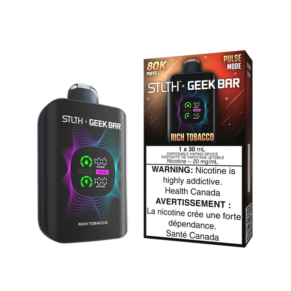 STLTH X GEEKBAR Rich Tobacco 