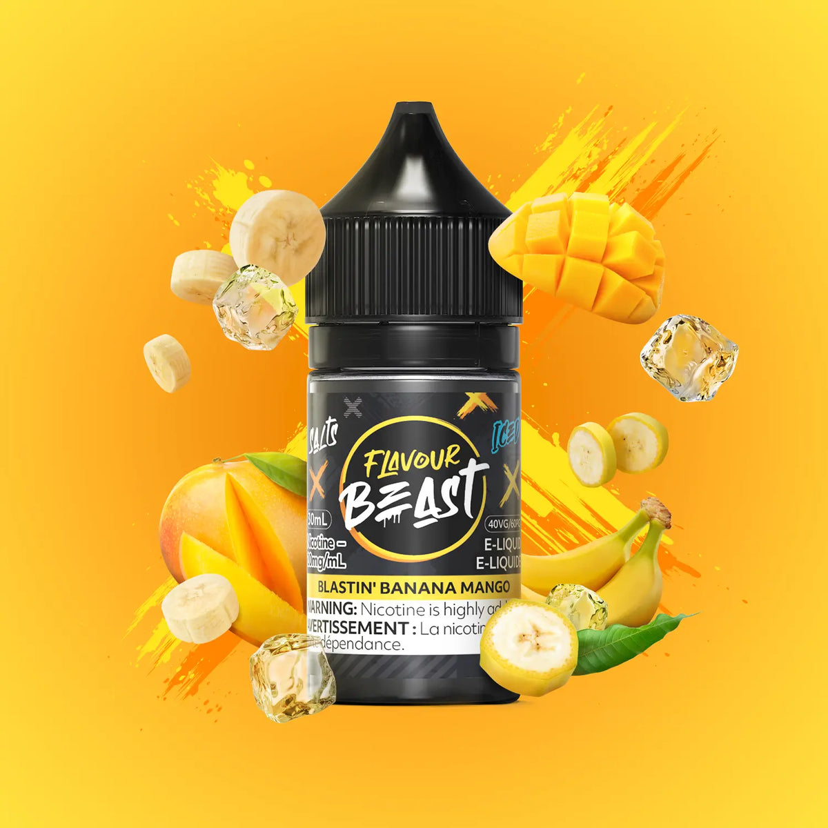 Flavour Beast Blastin' Banana Mango E-Liquid