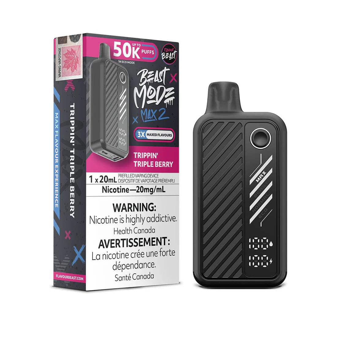 Beast Mode Max 2 Trippin' Triple Berry