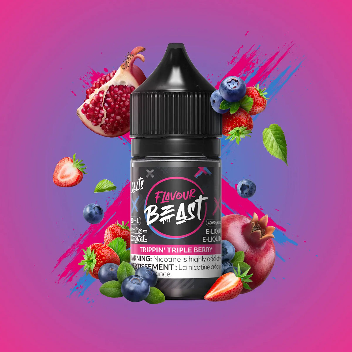 Flavour Beast Trippin' Triple Berry E-Liquid