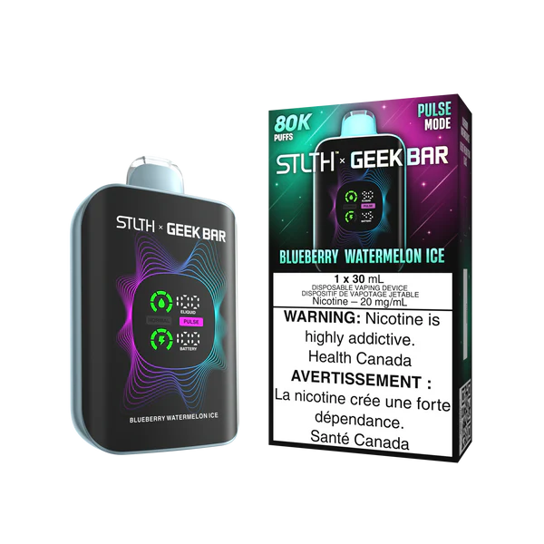 STLTH X GEEKBAR Blueberry Watermelon Ice