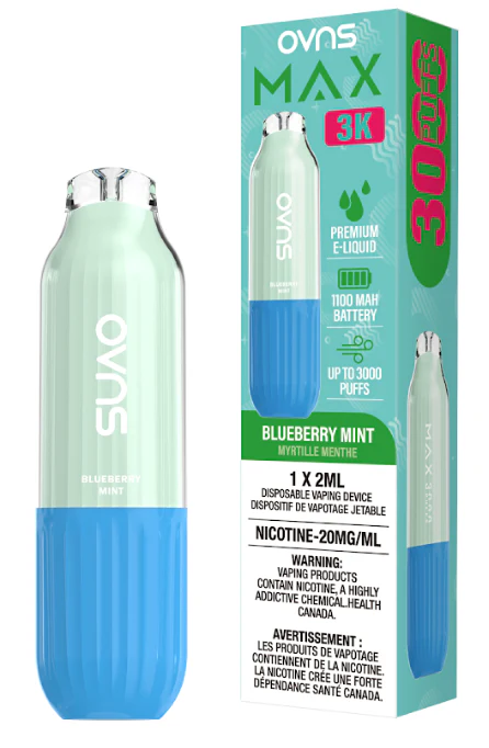 OVNS MAX 3K Blueberry Mint