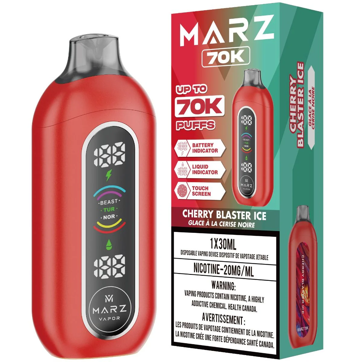 MARZ 70K Cherry Blaster Ice