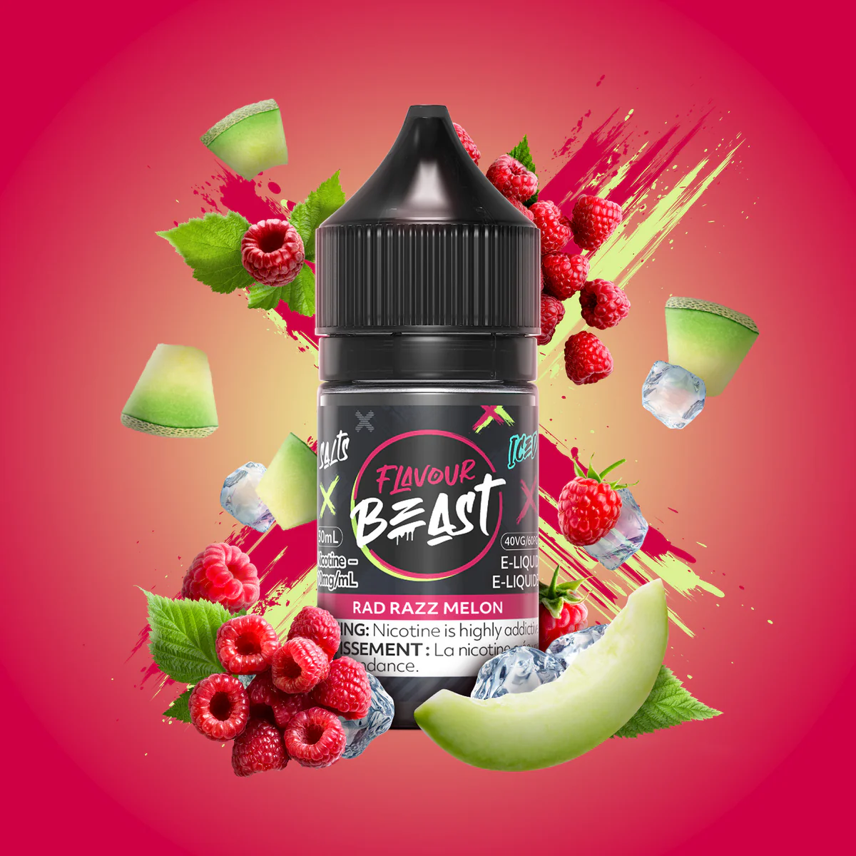 Flavour Beast Rad Razz Melon E-Liquid