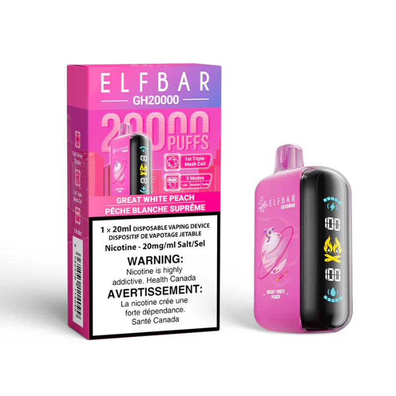 ElfBar 20K Great White Peach