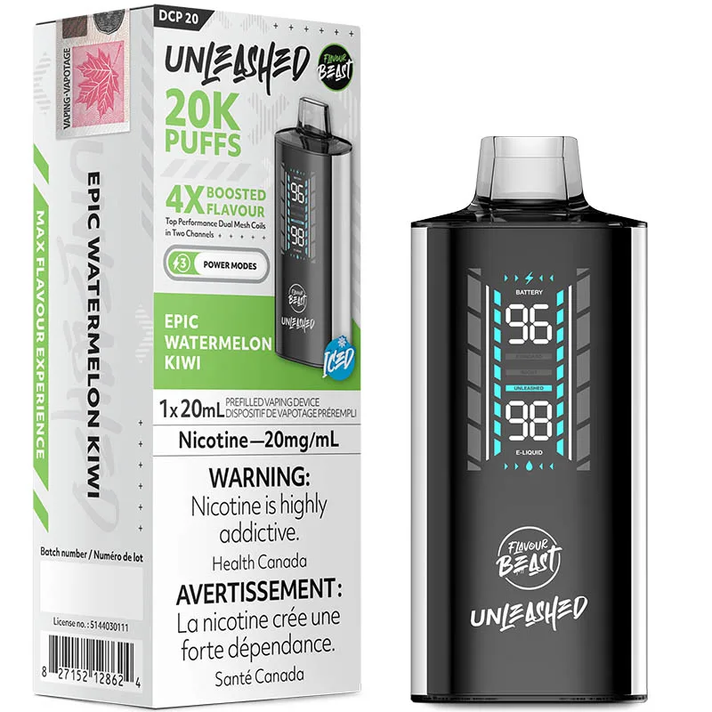 Flavour Beast Unleashed Epic Watermelon Kiwi