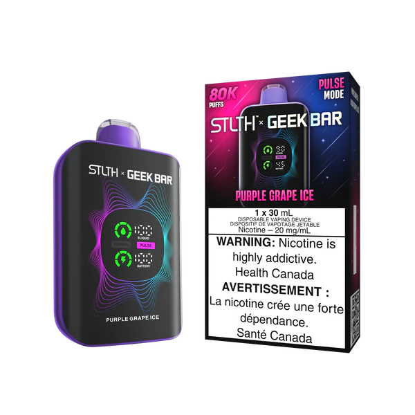 STLTH X GEEKBAR Purple Grape Ice