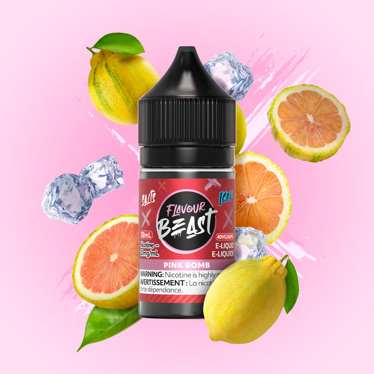 Flavour Beast Pink Bomb Ice E-Liquid