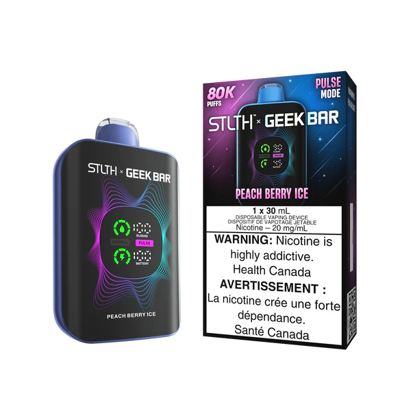 STLTH X GEEKBAR Peach Berry Ice 