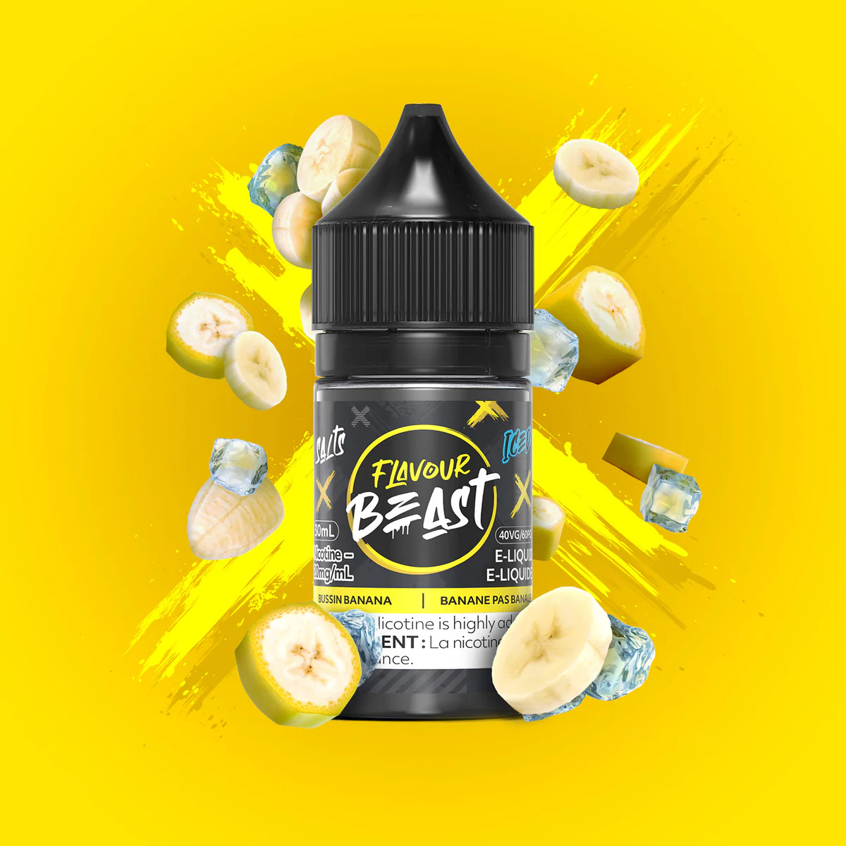 Flavour Beast E-Liquid – Iced Banana