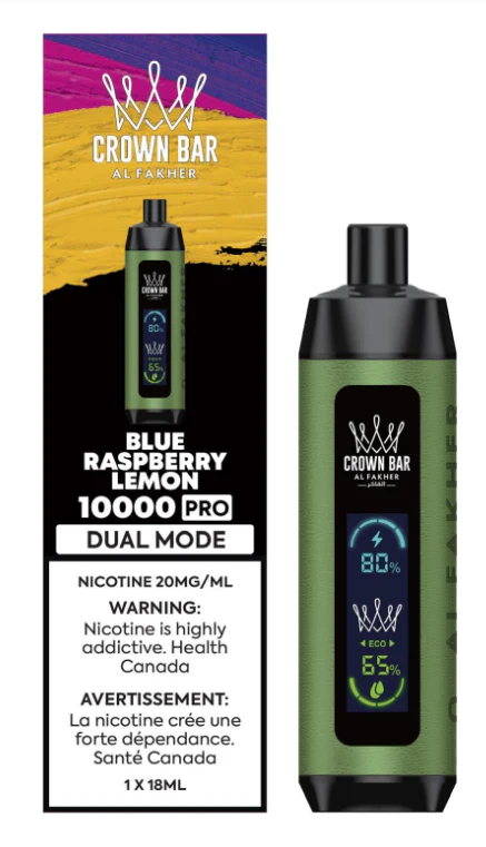 Crown Bar Al Fakher Blue Raspberry Lemon 10K