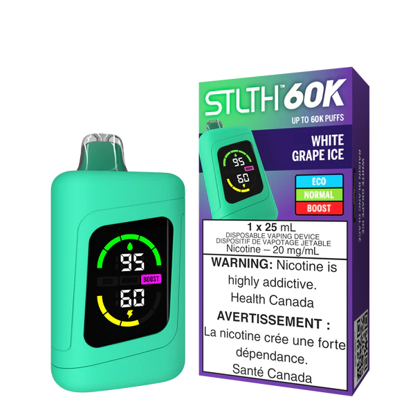 STLTH 60K White Grape Ice