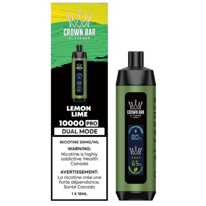 Crown Bar Al Fakher Lemon Lime 10K