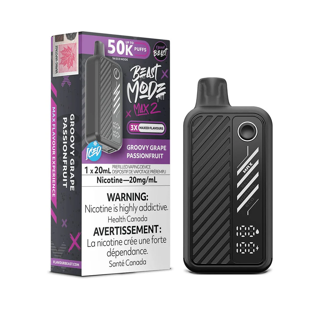 Beast Mode Max 2 Groovy Grape Passionfruit